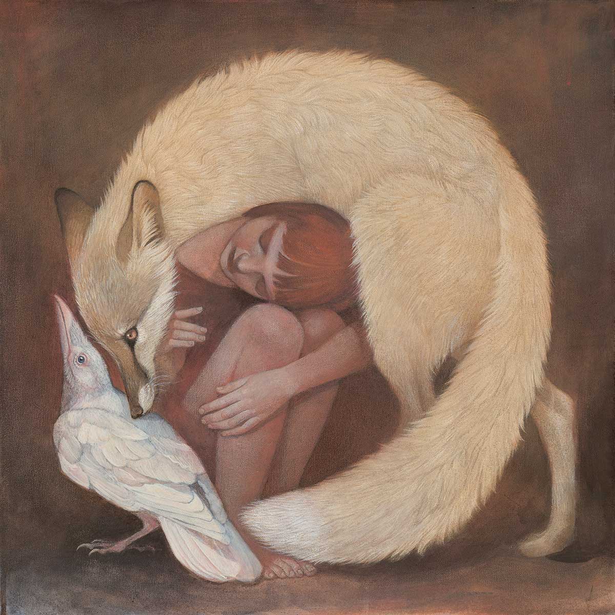 Desert Kin: Speaking Animal in the American Southwest — cover art by Lucy Campbell